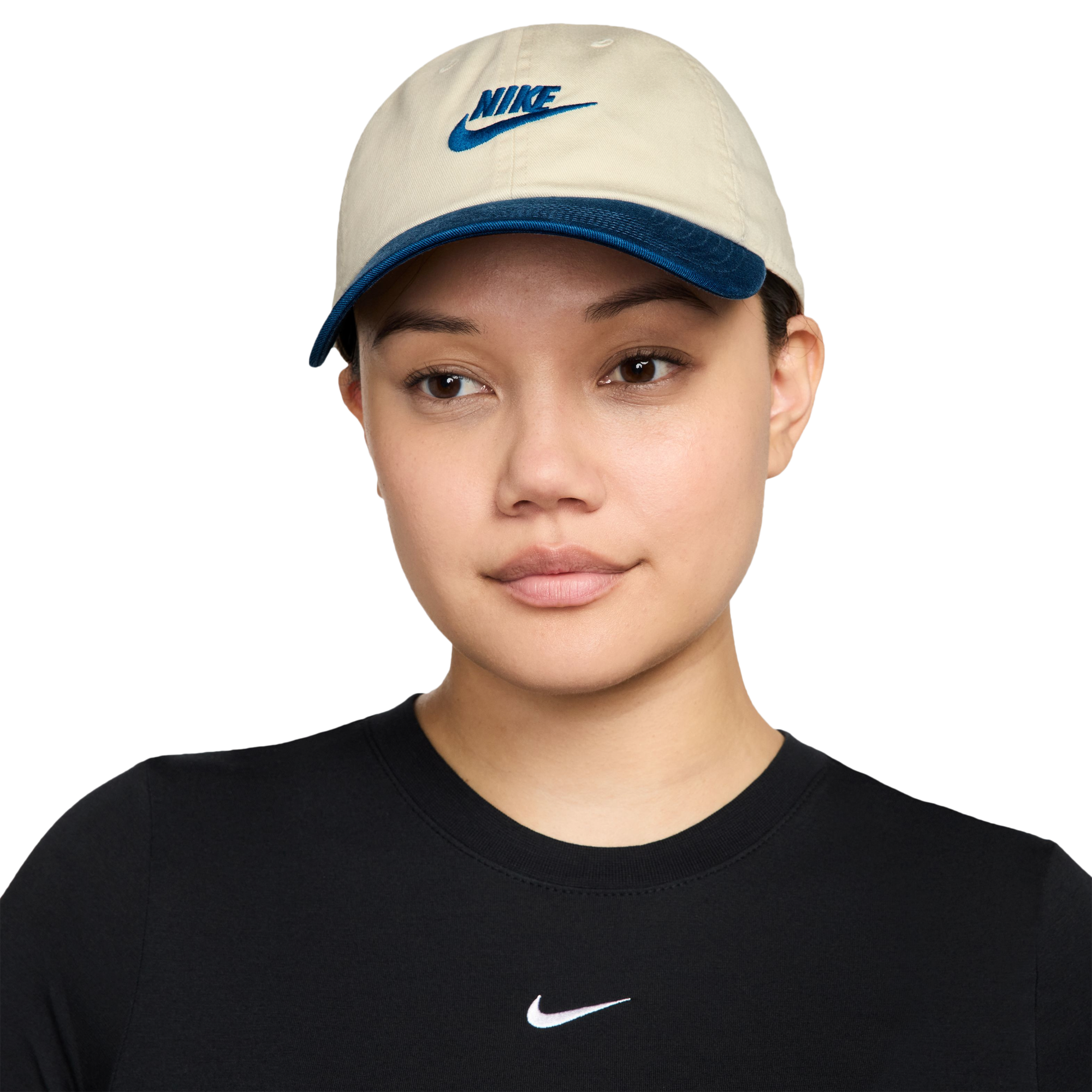 Nike Club H86 Adjustable Cap - Beige/Blue - Image 1