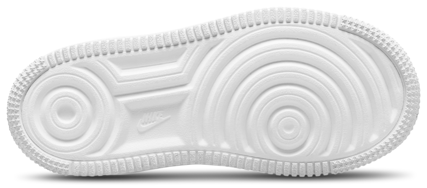 Nike Air Force 1 Low Lace 童款 - White/Pink - Image 4