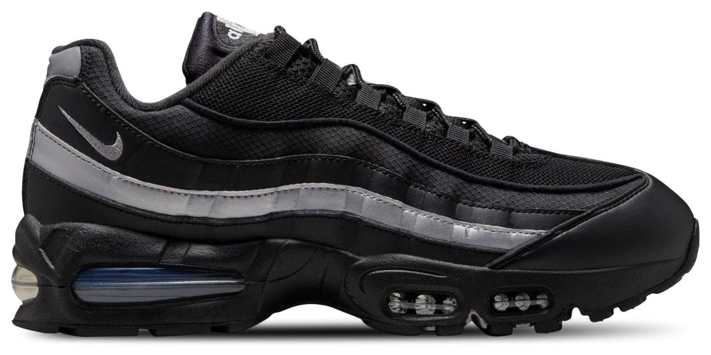 Nike Air Max 95 OG - Black/Metallic Silver/Black - Image 1