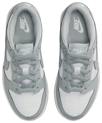 Nike Dunk Low 童款 - Light Smoke Grey/White/White - Image 4