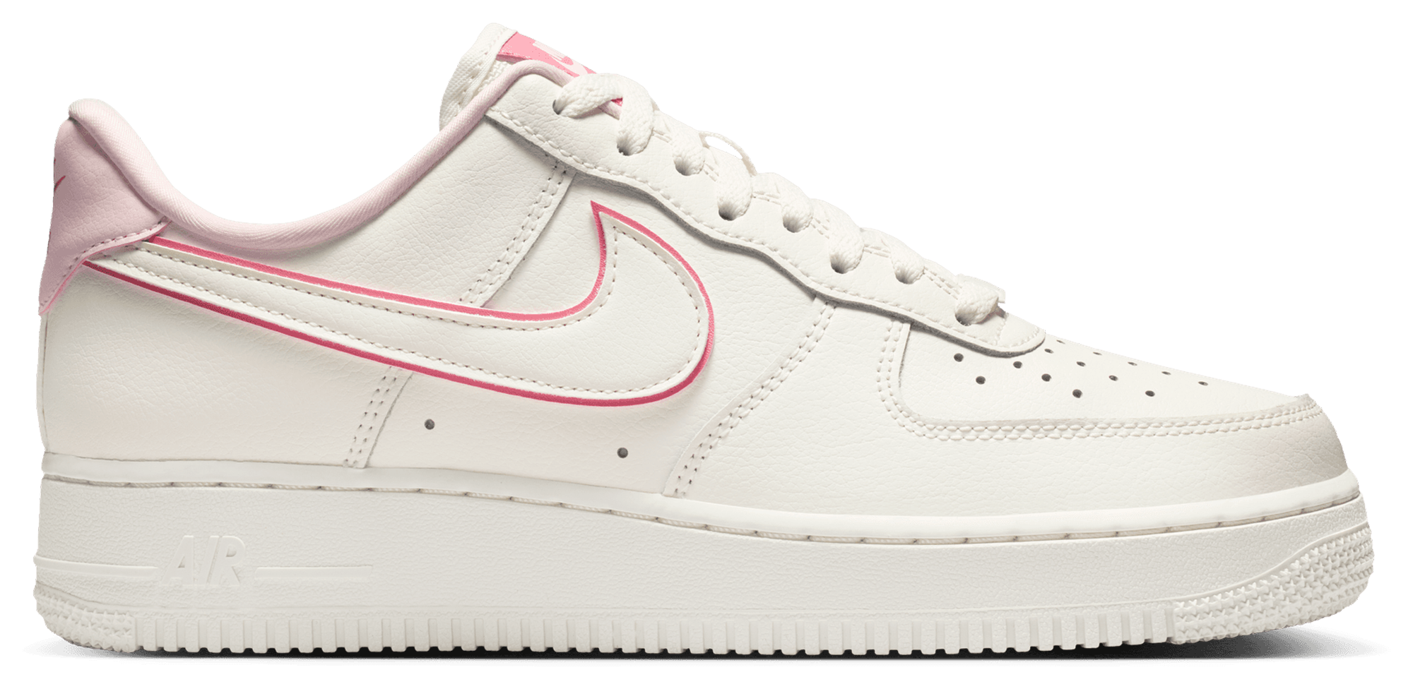 Nike Air Force 1 Low '07 - Pink/White - Image 1