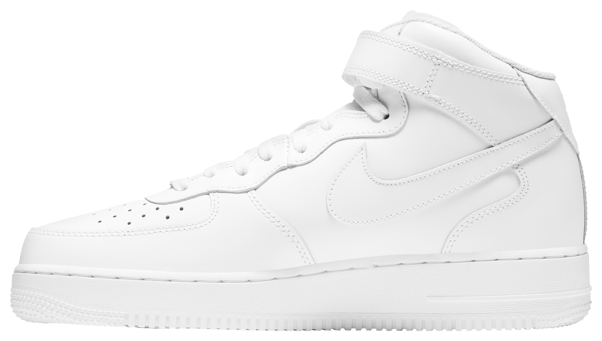 Nike Air Force 1 Mid '07 LE - White/White - Image 2