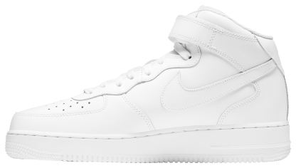 Nike Air Force 1 Mid '07 LE - White/White - Image 2