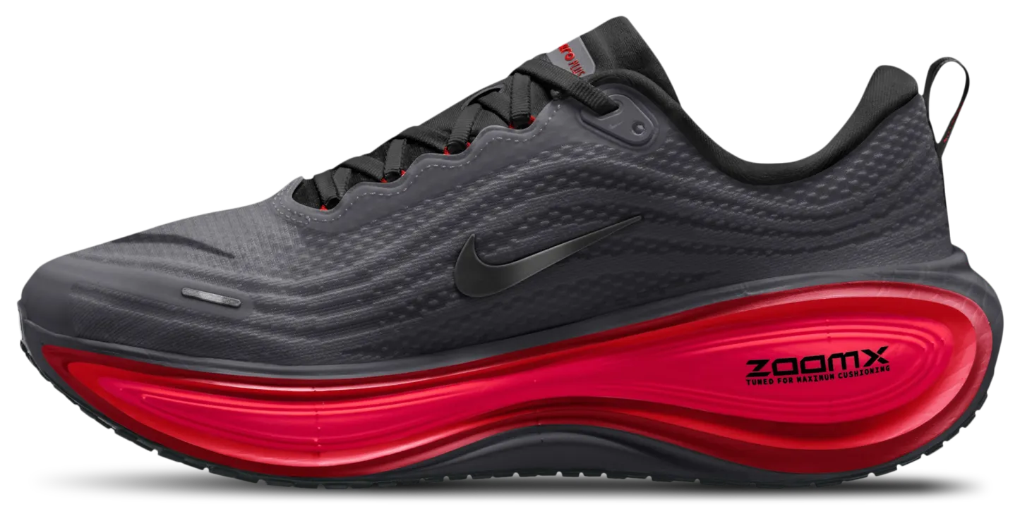 Nike Vomero Plus - Black/Gray/Red - Image 2