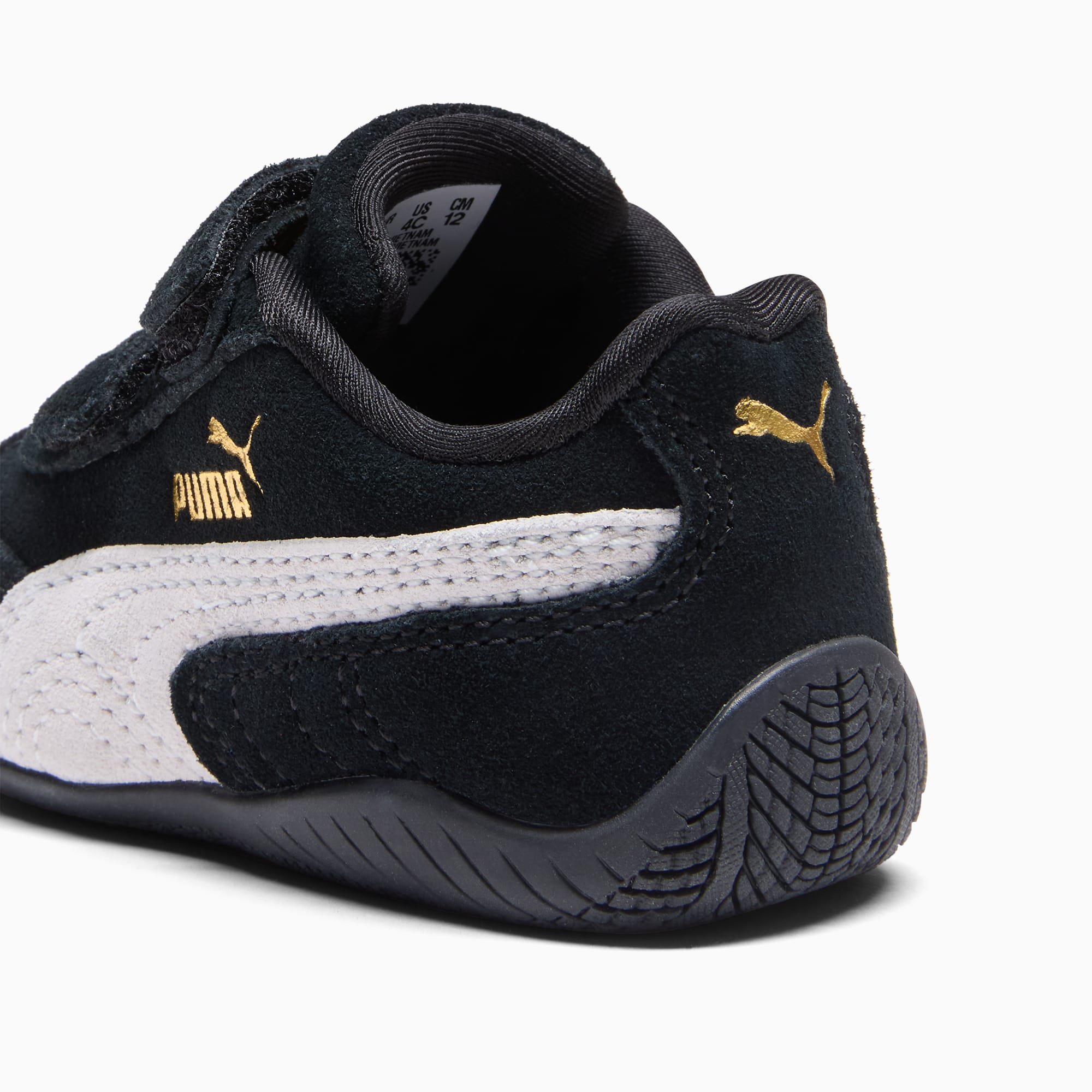 Speedcat OG Toddlers' Easy On Sneakers - PUMA Black-PUMA White - 3