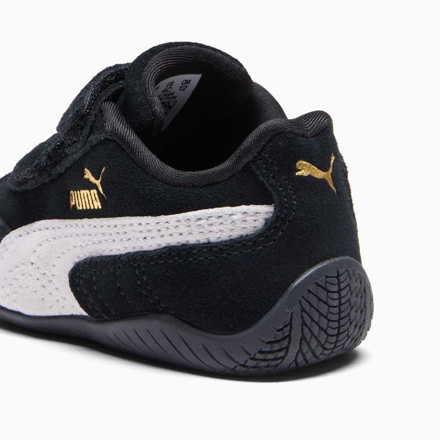 Speedcat OG Toddlers' Easy On Sneakers - PUMA Black-PUMA White - 3