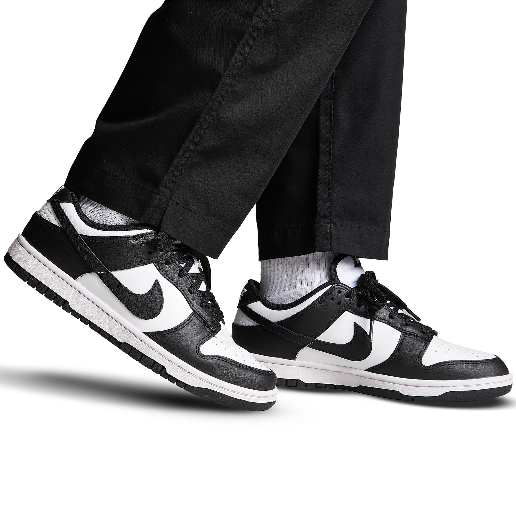 Nike Dunk Low - Black/White - Image 2