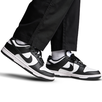 Nike Dunk Low - Black/White - Image 2