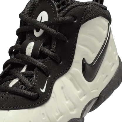 Nike Little Posite Pro 童款 - White/Black/Summit White - Image 7