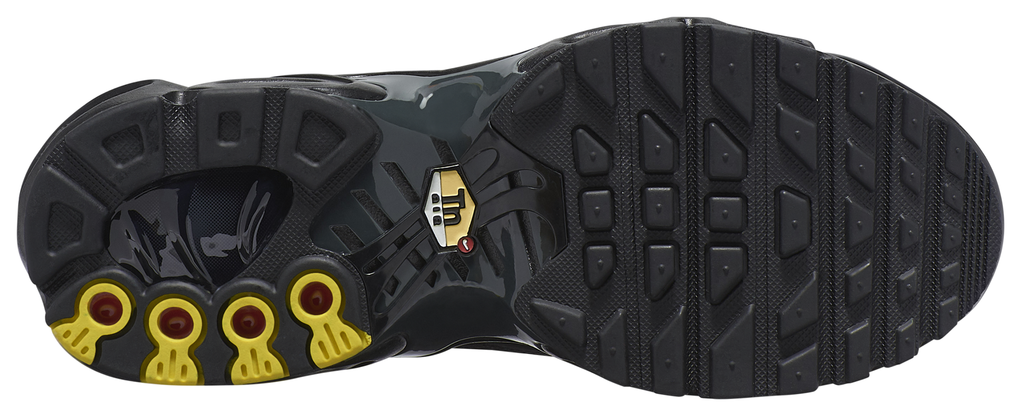 Nike Air Max Plus 童款 - Black/Black/Black - Image 3