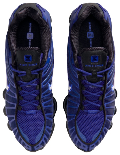 Nike Shox TL - Black/Deep Royal Blue/White - Image 4