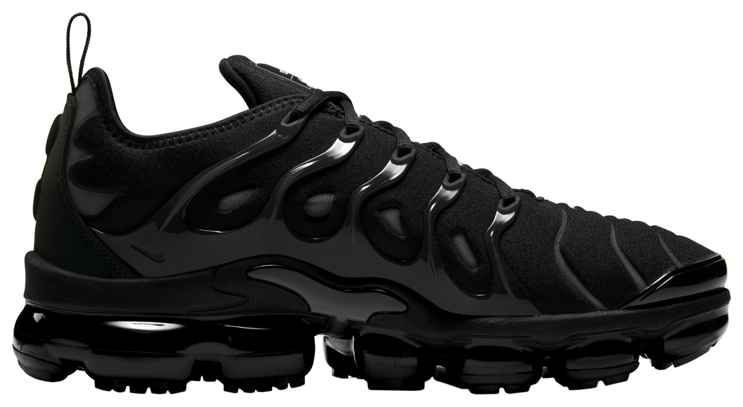 Nike Air Vapormax Plus - Black/Black/Dark Grey - Image 1