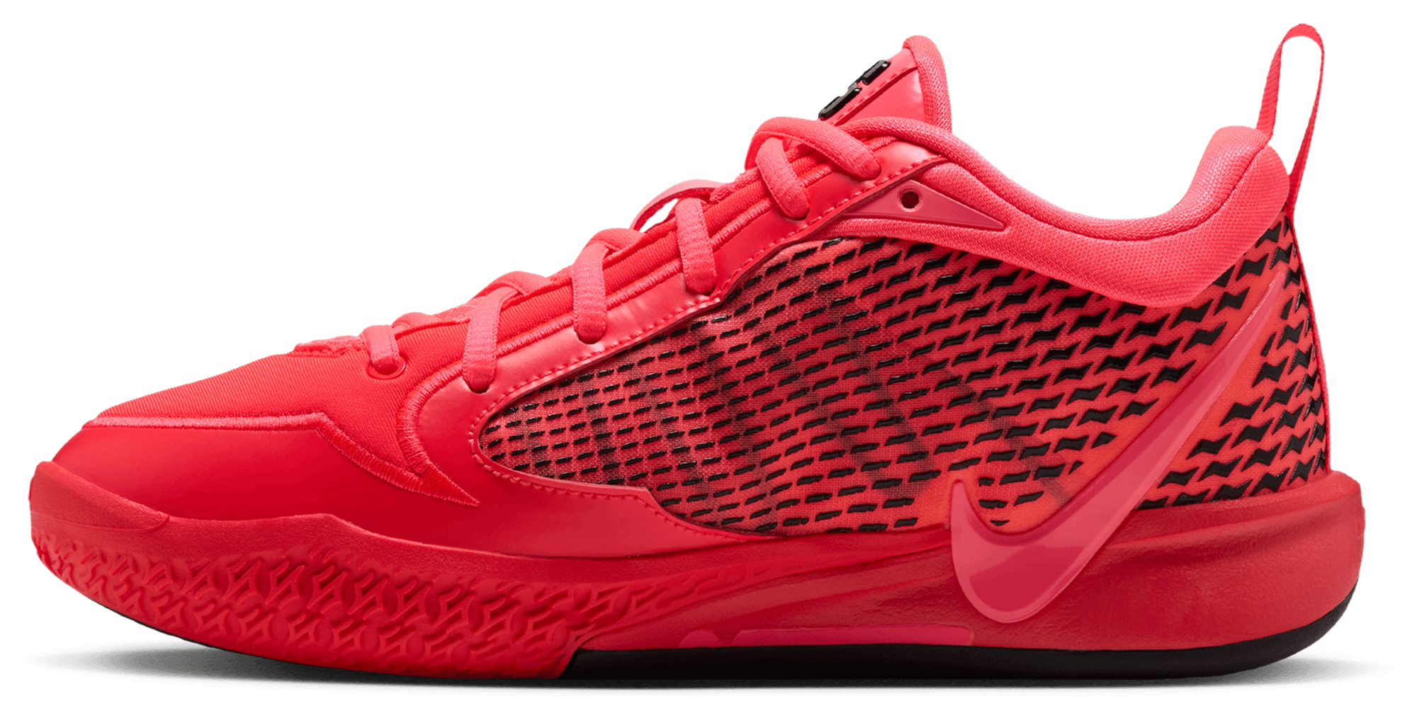 Nike Sabrina 4 童款 - Black/Red/Pink - Image 2