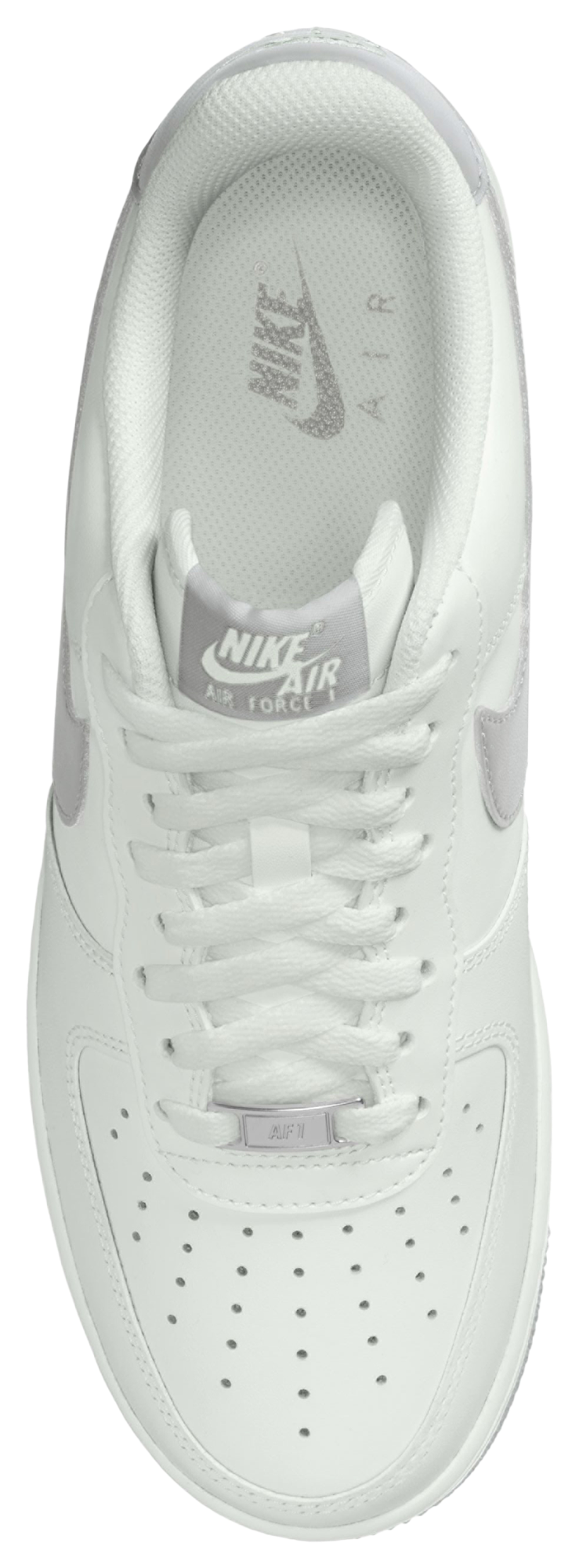 Nike Air Force 1 Low '07 - Summit White/Summit White/Strata Gray - Image 3