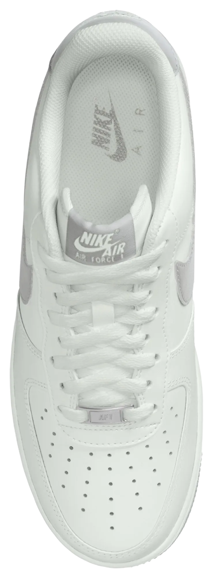 Nike Air Force 1 Low '07 - Summit White/Summit White/Strata Gray - Image 3