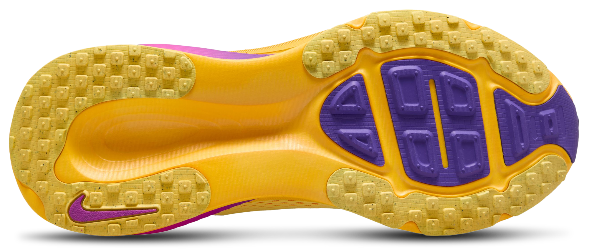 Nike Vomero 18 - Citron Pulse/Blue Void/Laser Orange - Image 4