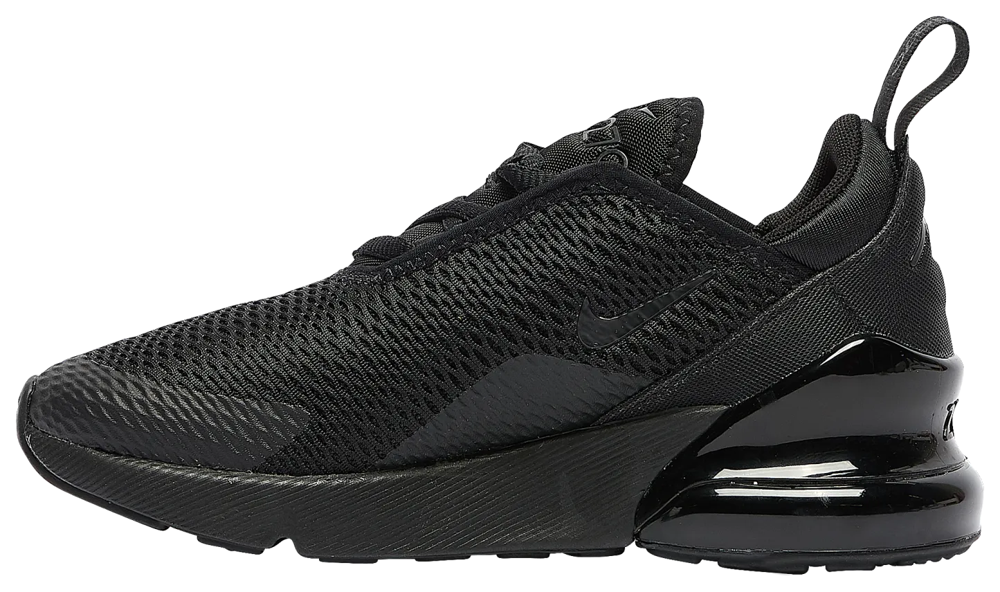 Nike Air Max 270 童款 - Black/Black/Black - Image 3