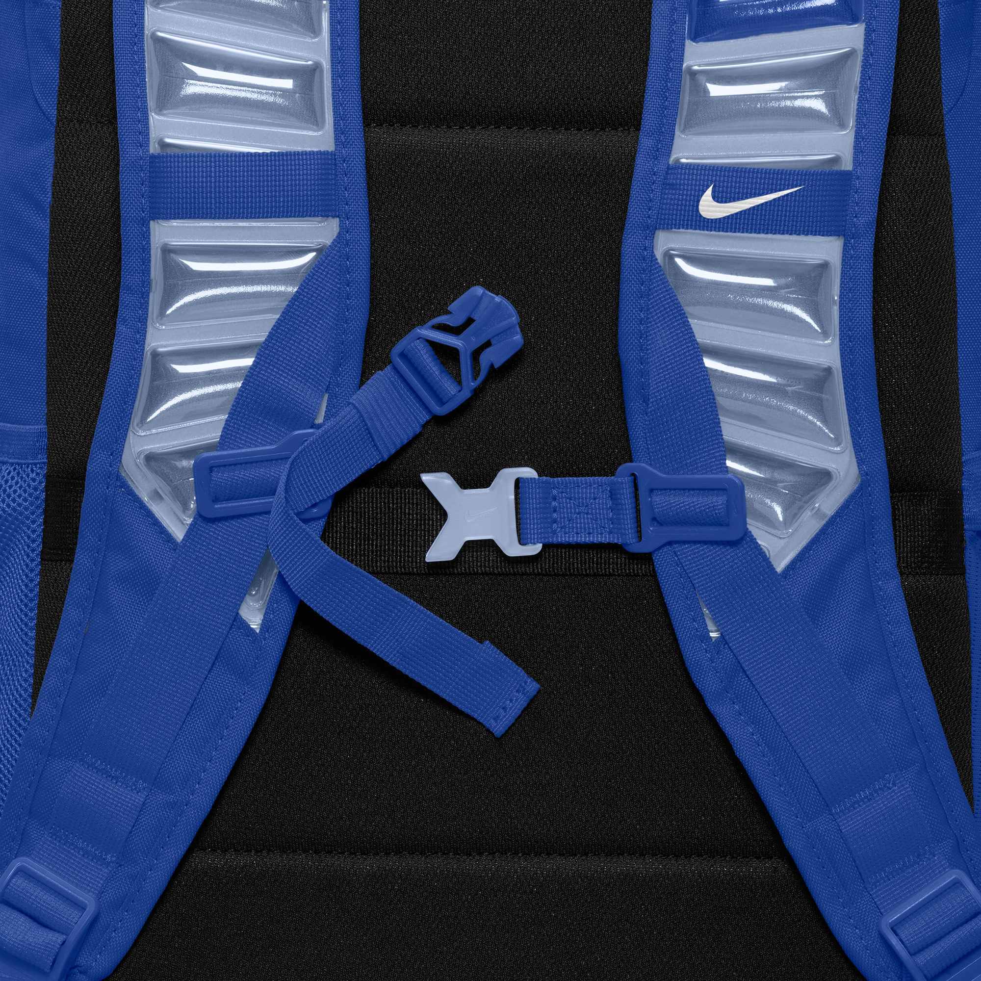 Nike Varsity Elite Backpack - Black/White/Game Royal - Image 8