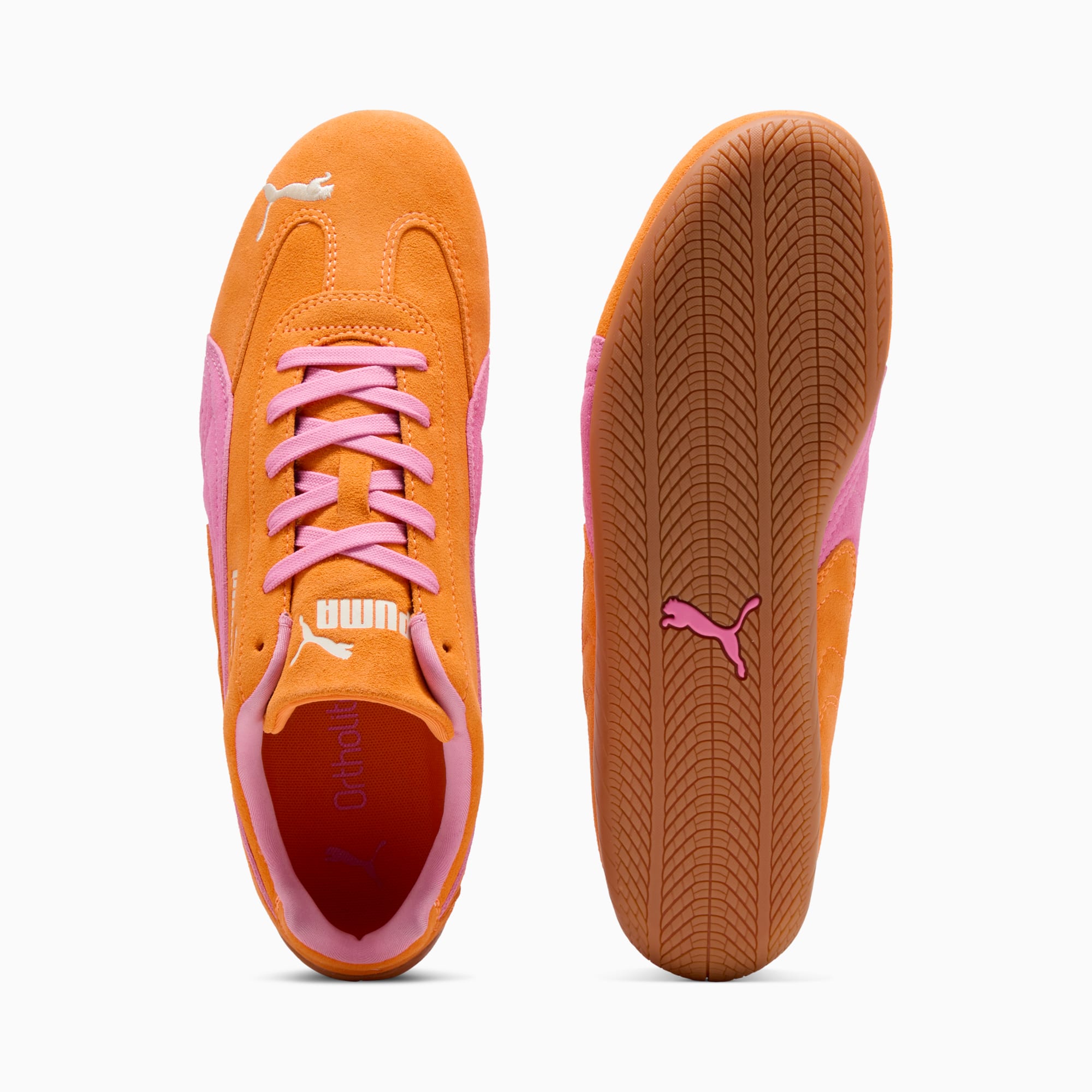 Speedcat OG Women's Sneakers - Orange Glo-Poised Pink - 6