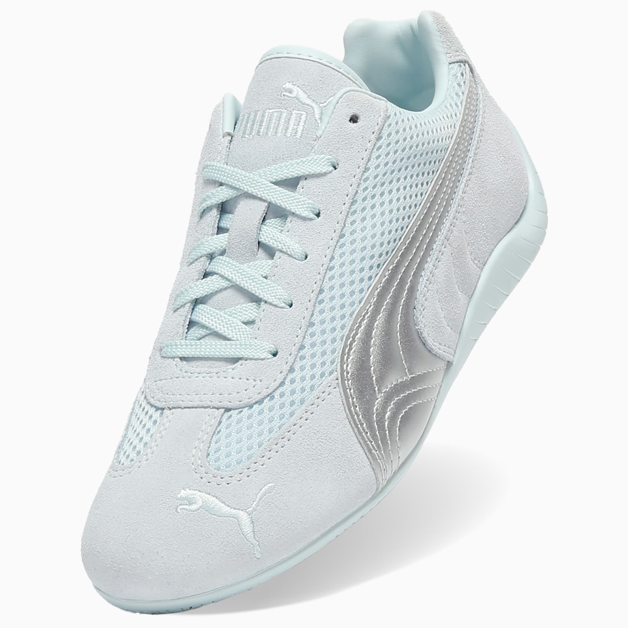 Speedcat Premium Women's Sneakers - Sea Glass-Matte Silver - 6