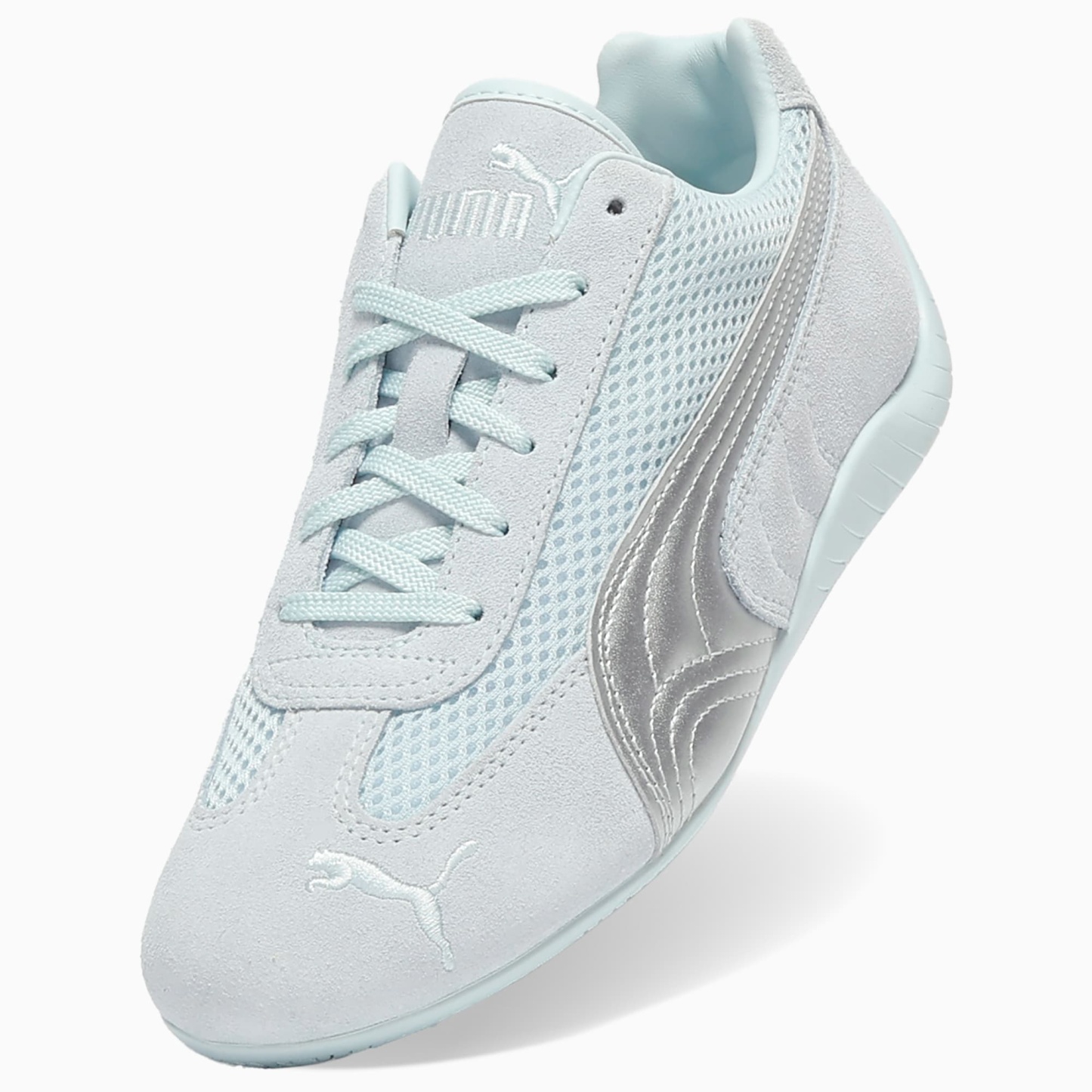 Speedcat Premium Women's Sneakers - Sea Glass-Matte Silver - 6
