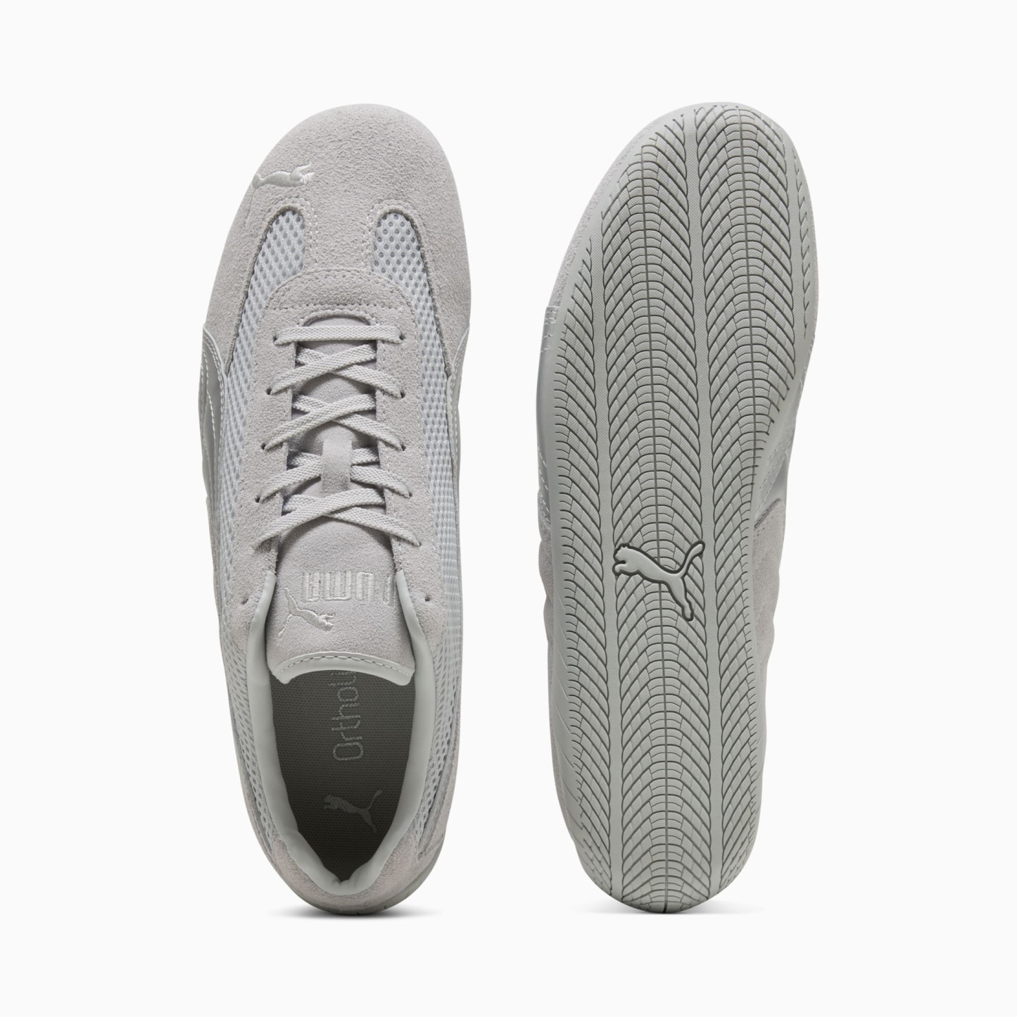 Speedcat Premium Women's Sneakers - Cool Light Gray-Matte Silver - 7