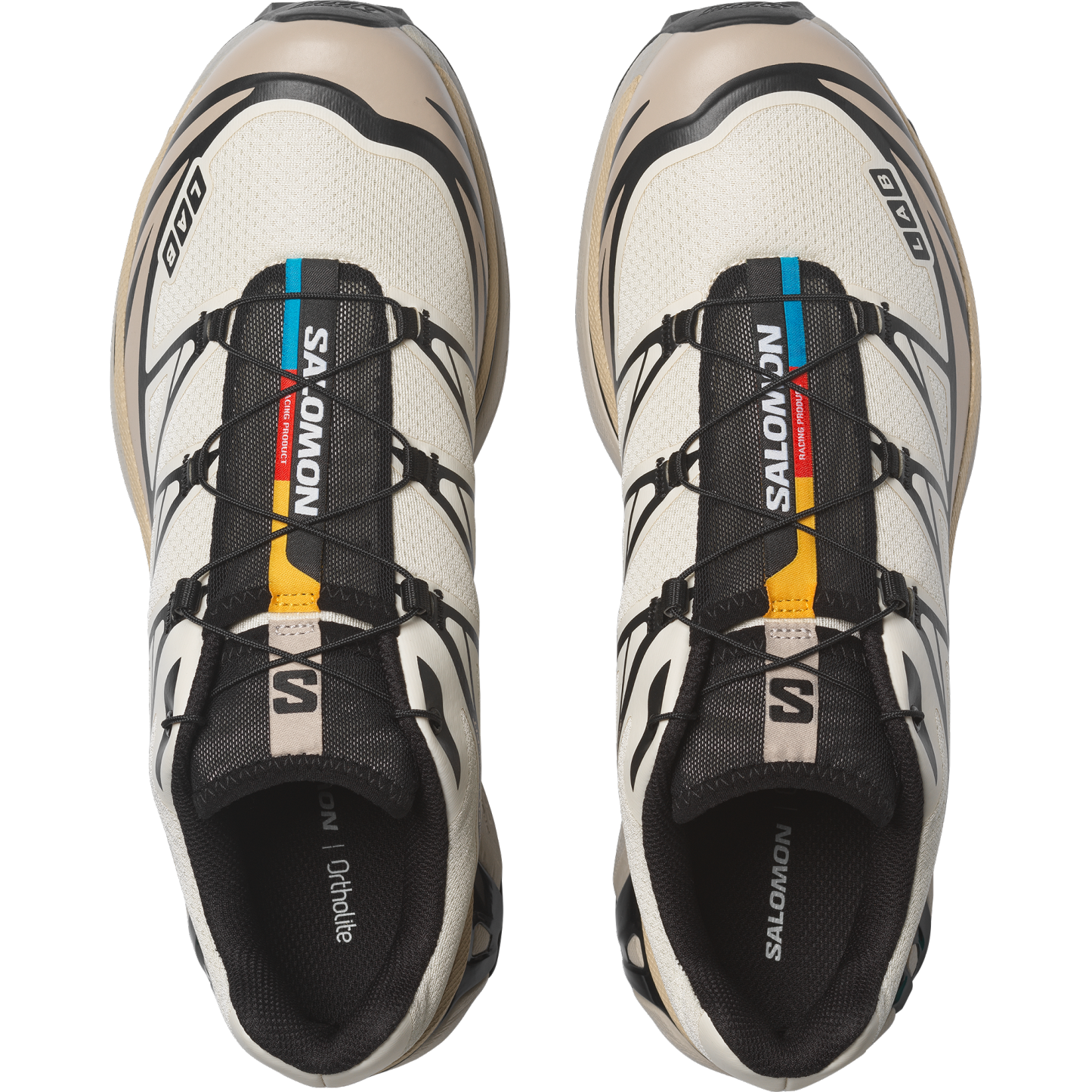 Salomon XT-6 - Vanilla Ice / Black / Silver Cloud - View 2