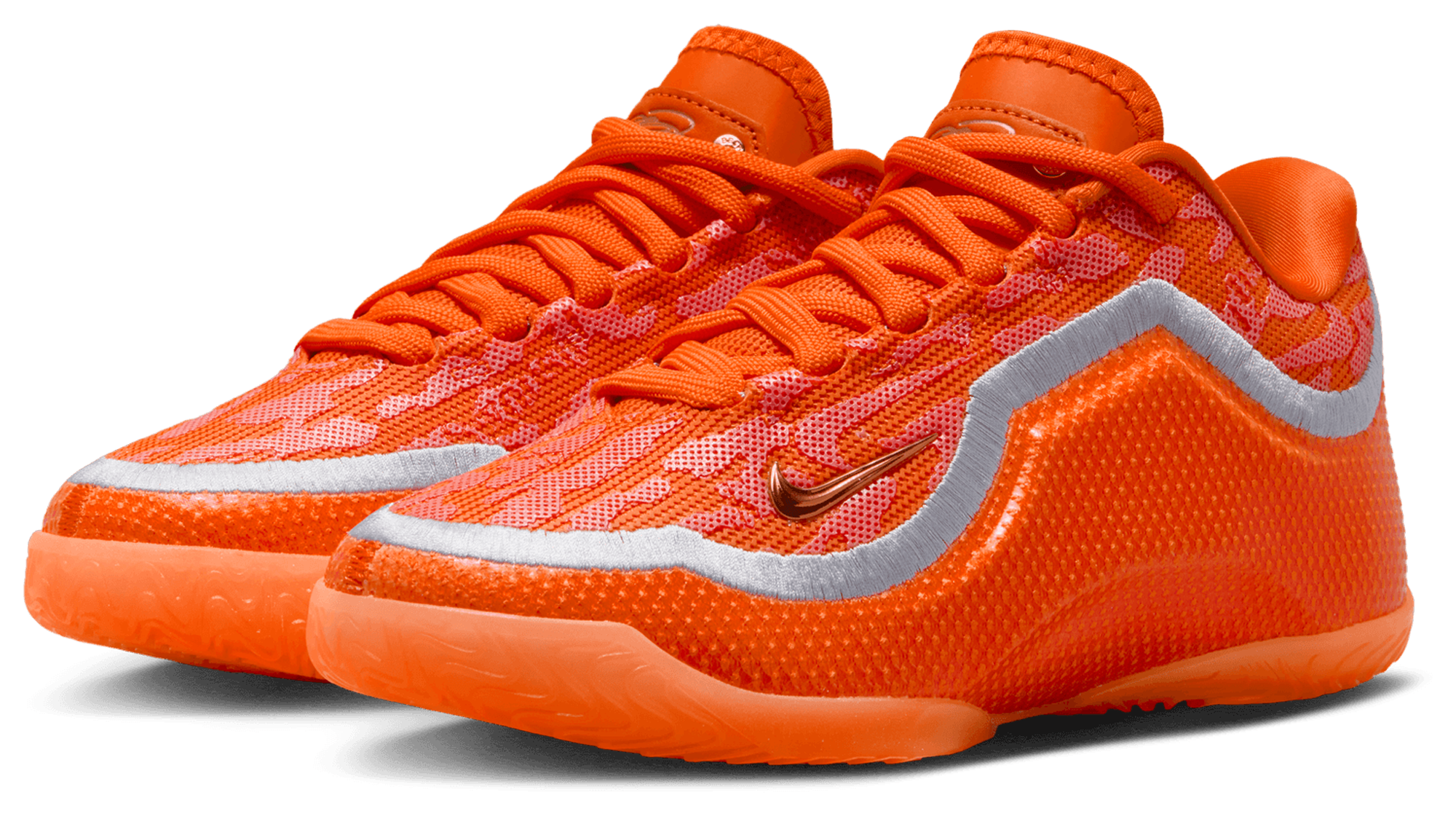 Nike LeBron XXIII 童款 - Orange/Wolf Grey - Image 6