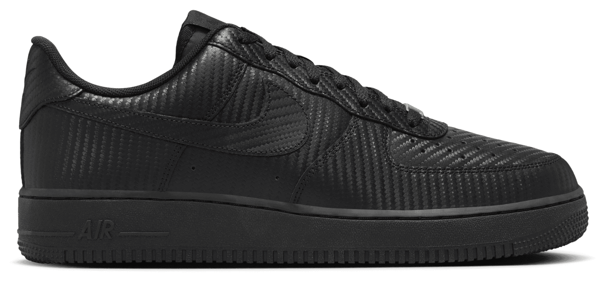 Nike Air Force 1 07 TWT - Black/Black - Image 1