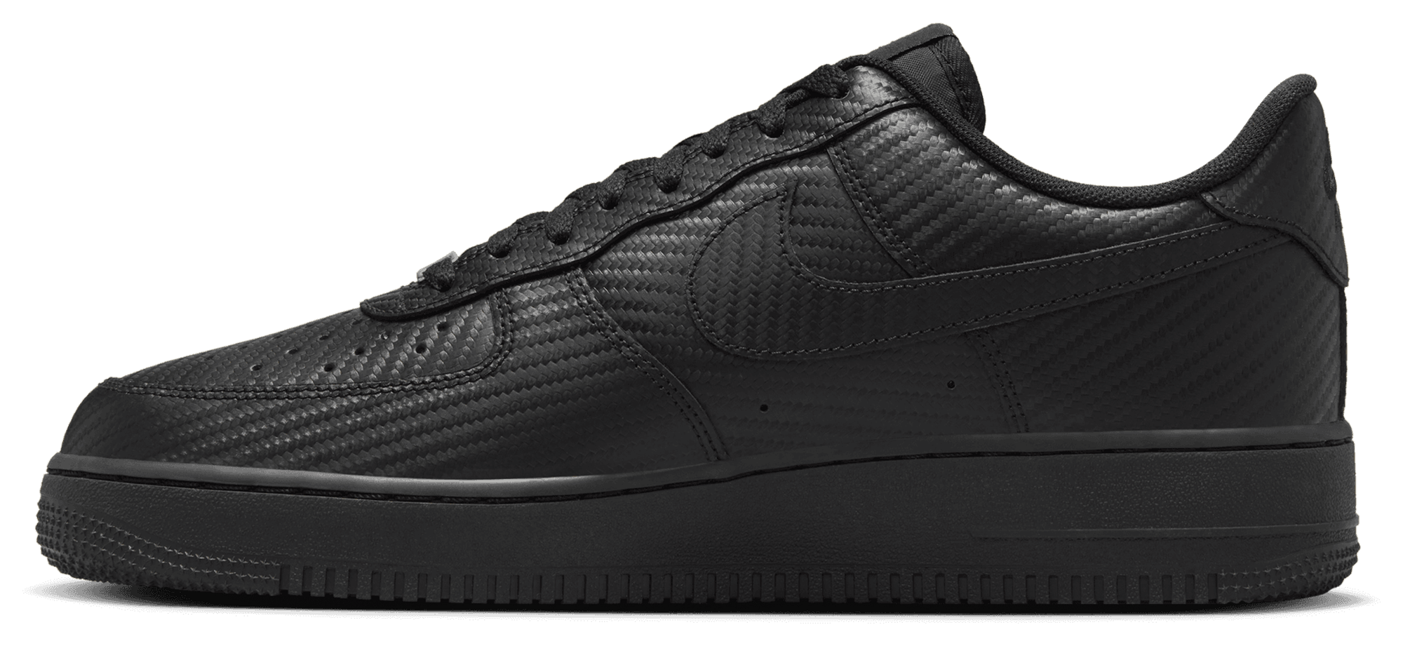 Nike Air Force 1 07 TWT - Black/Black - Image 2