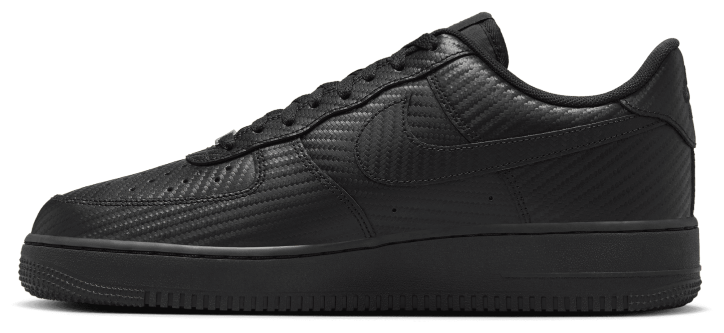 Nike Air Force 1 07 TWT - Black/Black - Image 2