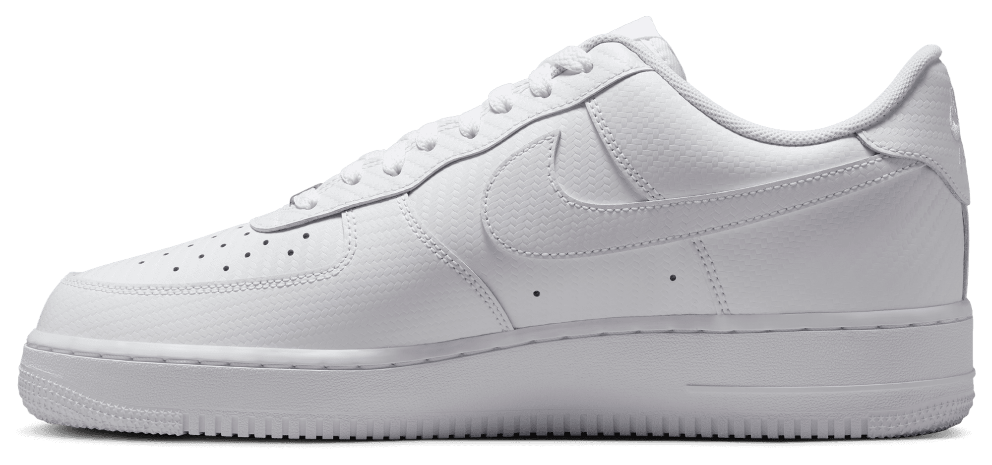 Nike Air Force 1 07 TWT - White/White - Image 2