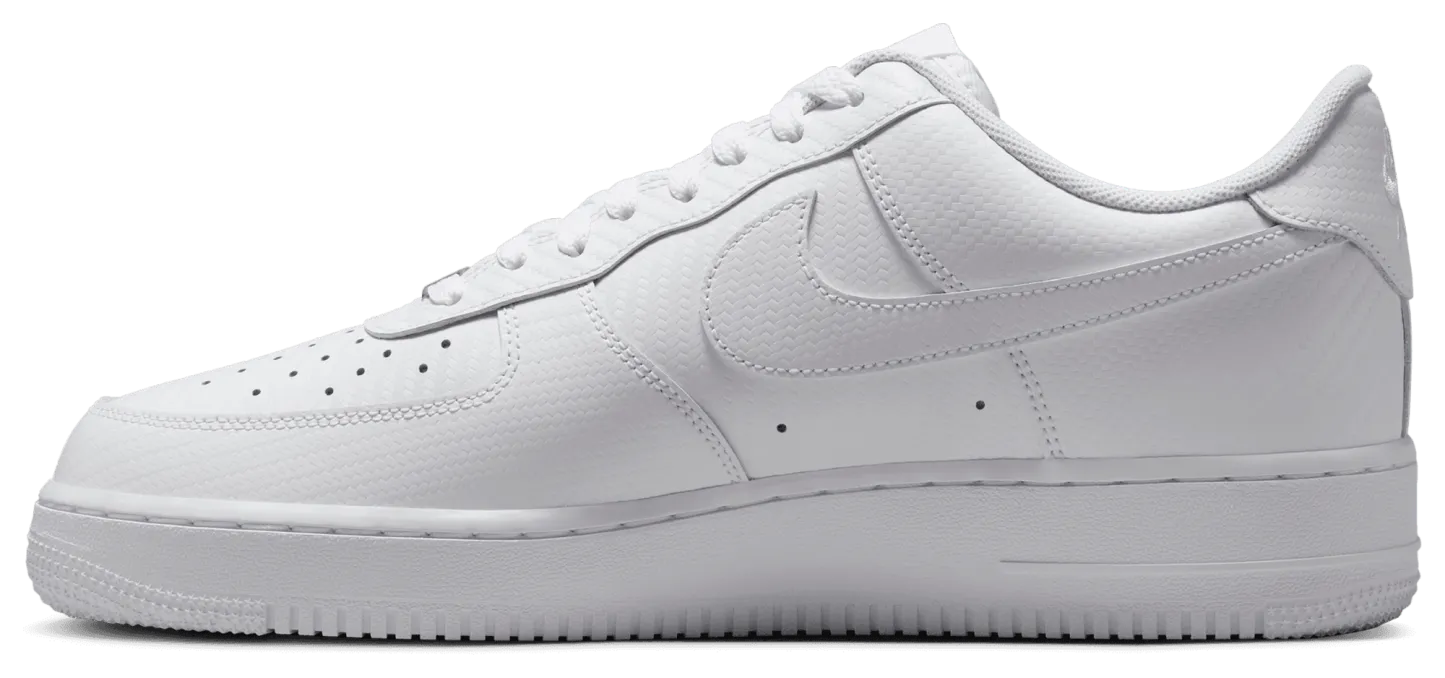 Nike Air Force 1 07 TWT - White/White - Image 2