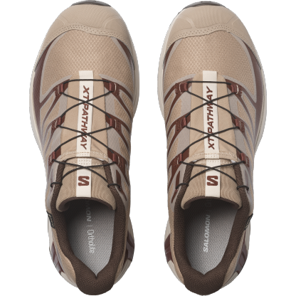 Salomon XT-PATHWAY GORE-TEX - Desert Tan / Bitter Chocolate / Rainy Day - View 2