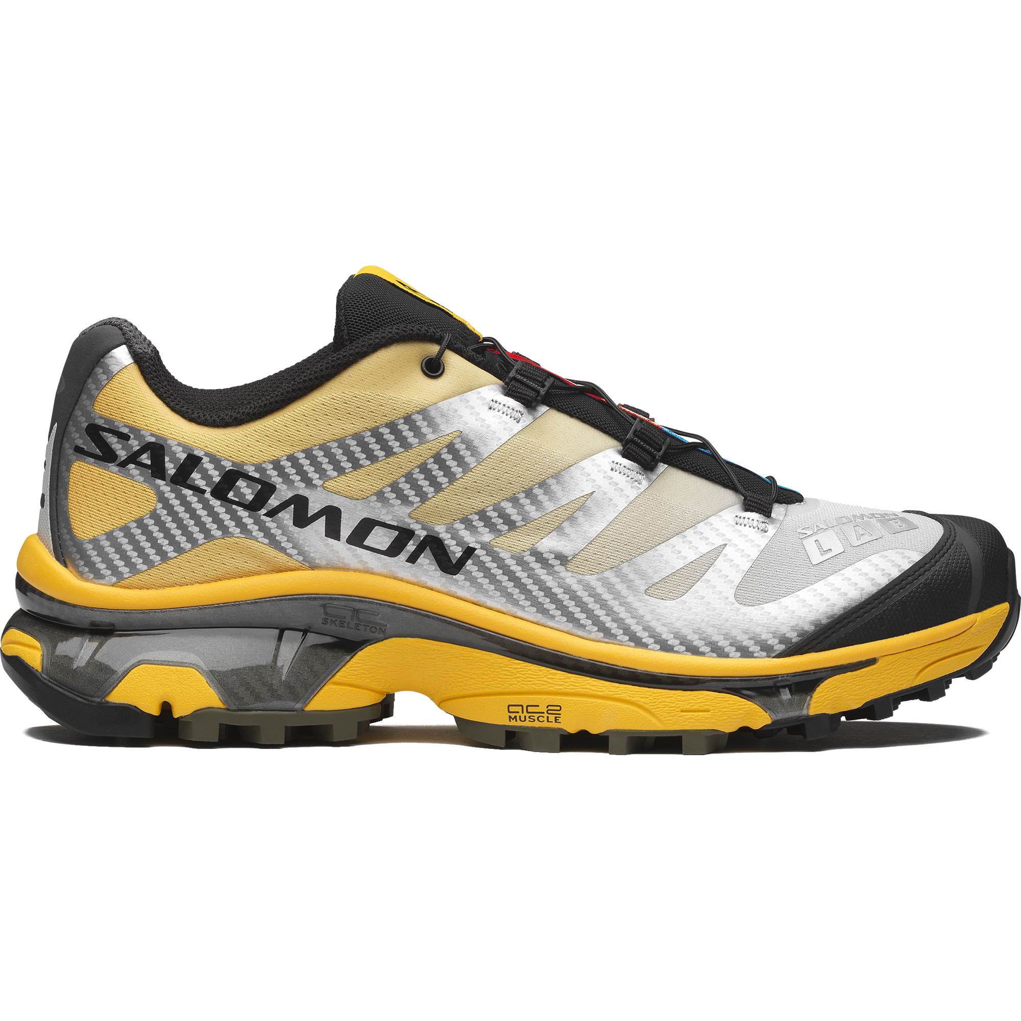 Salomon XT-4 OG - Ftw Silver / Black / Lemon - View 1