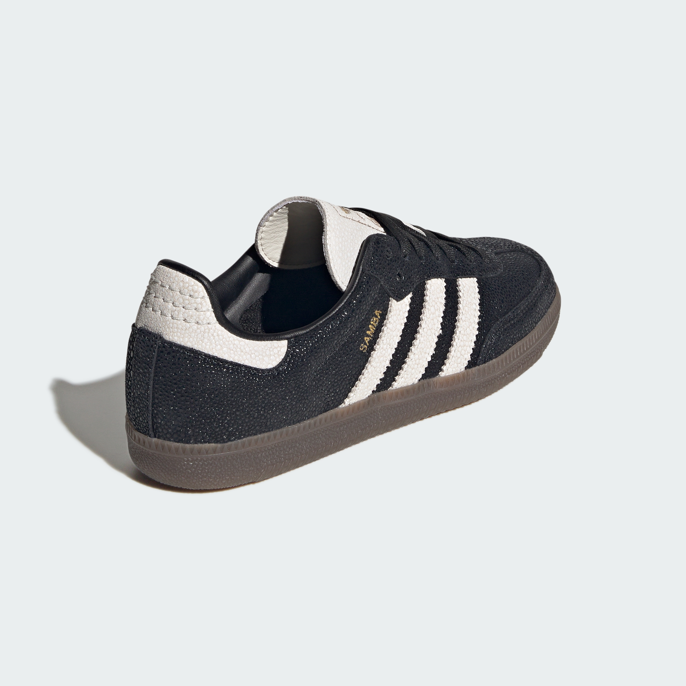 adidas SAMBA OG SHOES - Core Black / Cloud White / Gum (KJ7436) - View 6