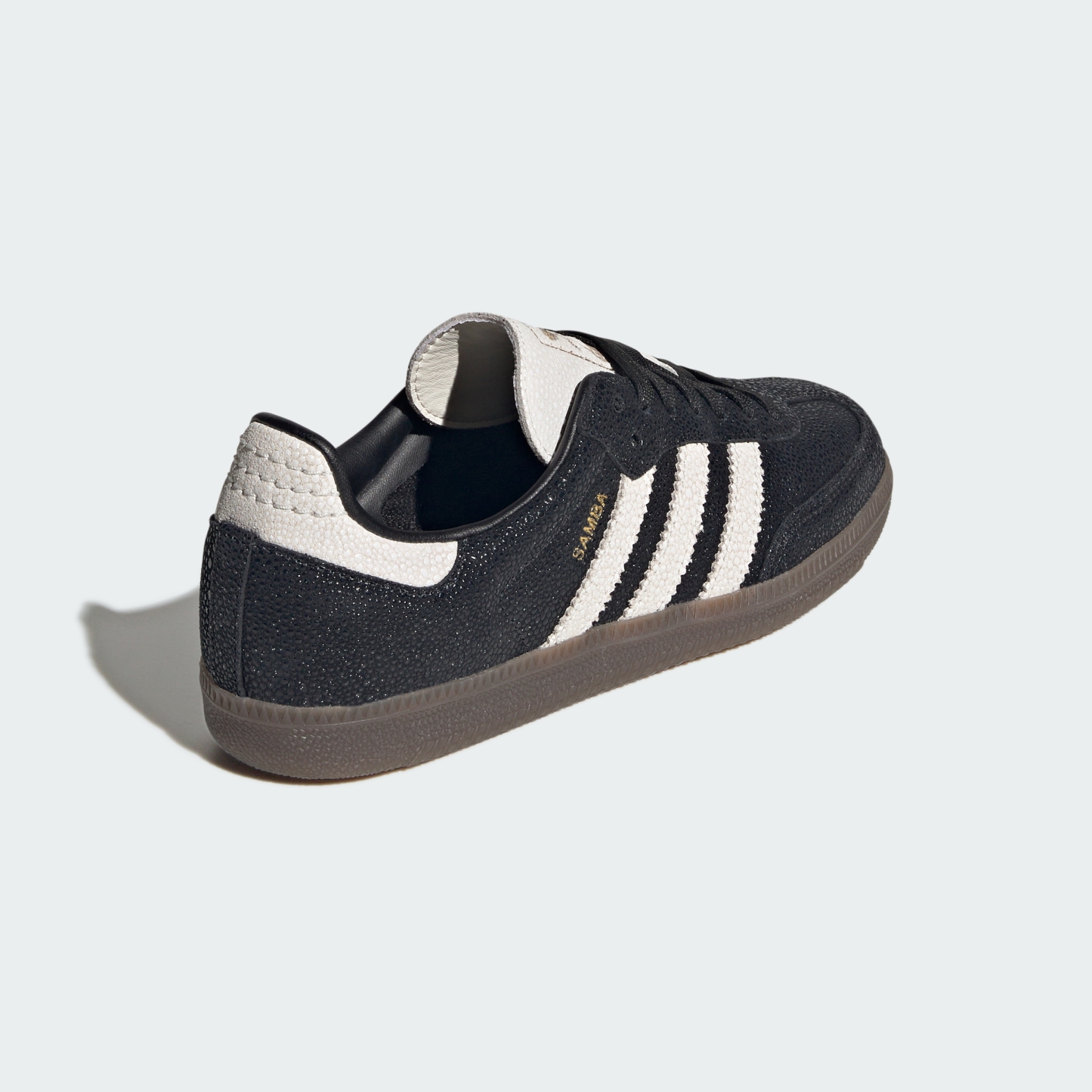 adidas SAMBA OG SHOES - Core Black / Cloud White / Gum (KJ7436) - View 6