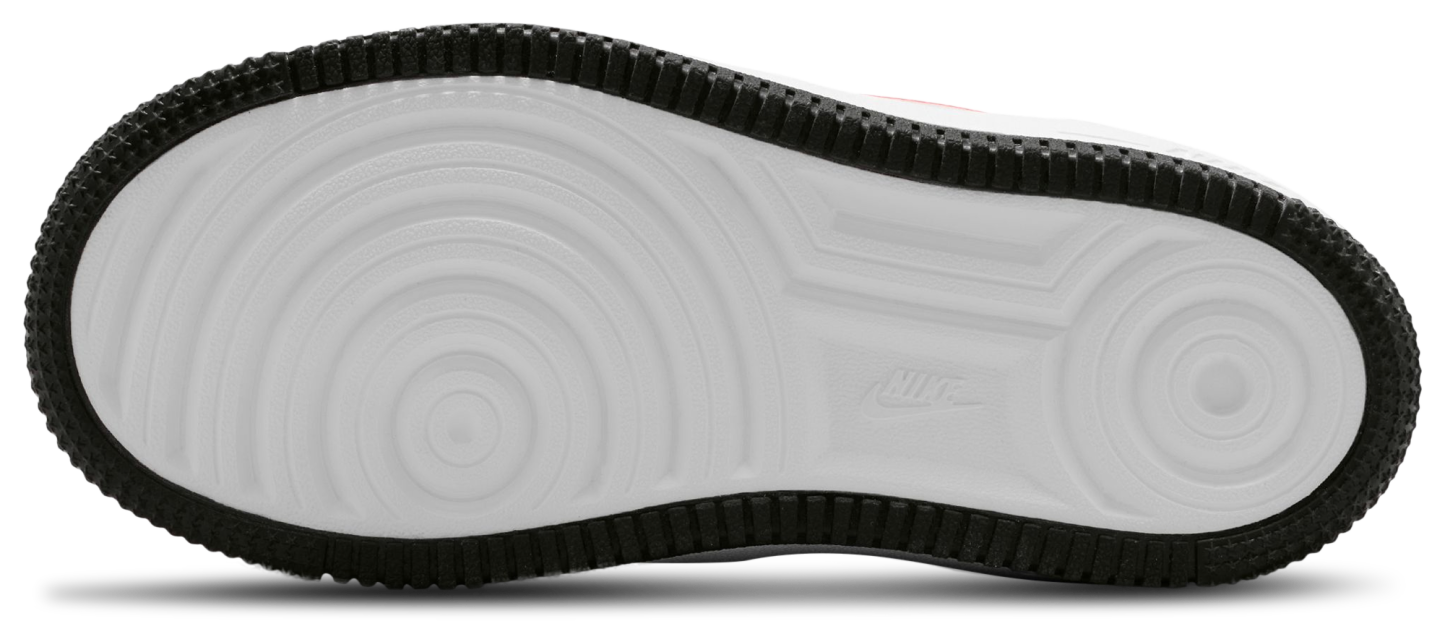 Nike Force 1 Low BP Lace FL1 童款 - White/Flash Crimson/Hydrogen Blue - Image 5