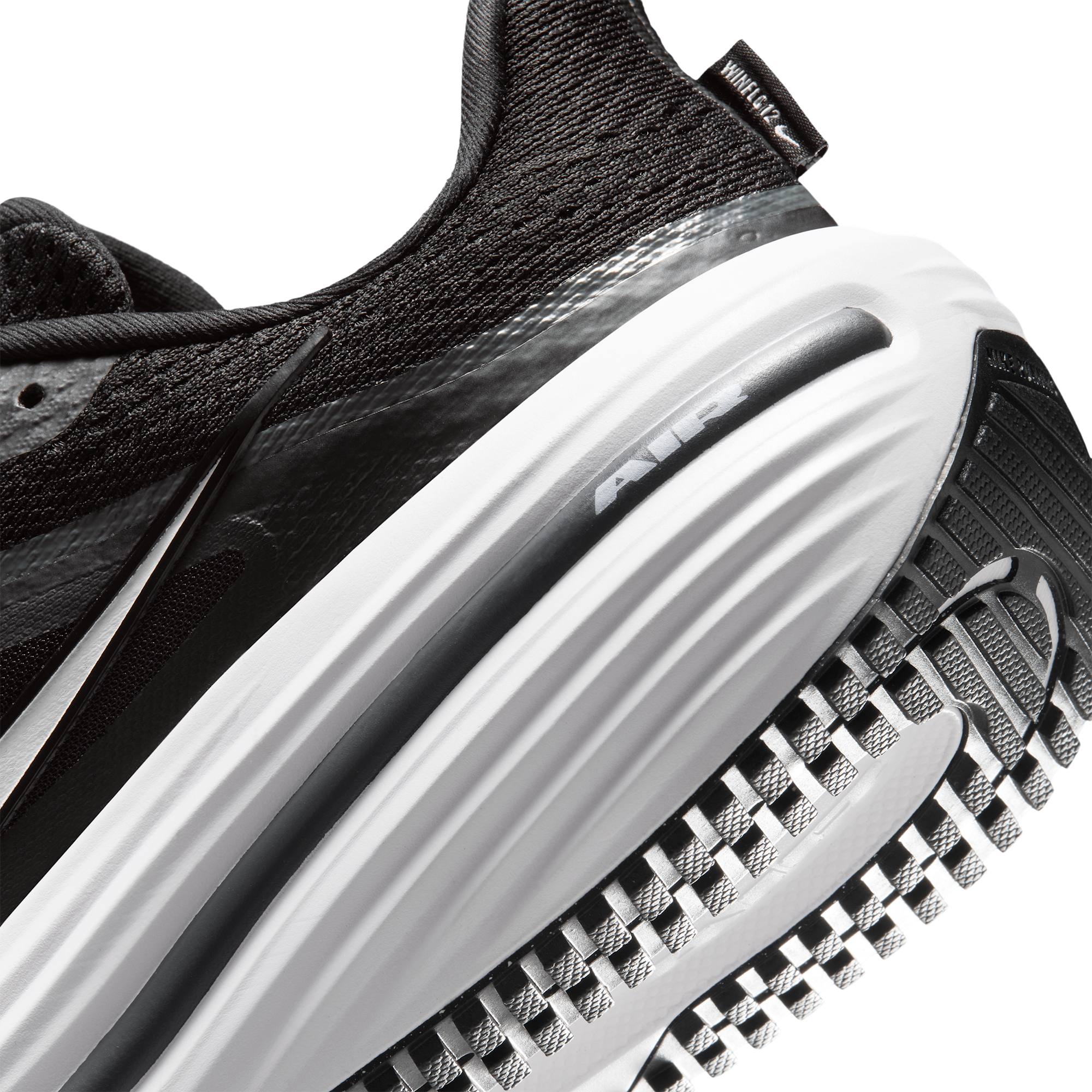 Nike Air Winflo 12 Wide - White/Black/Dark Smoke Grey - Image 7