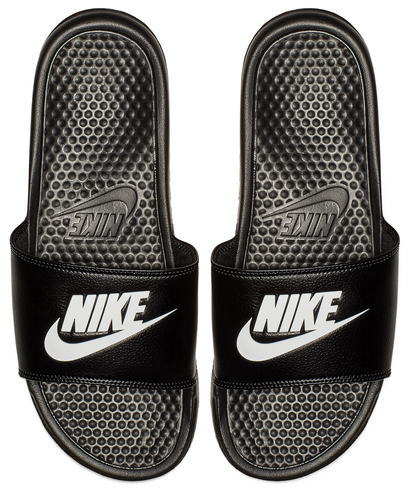 Nike Benassi JDI Slides - Black/White - Image 3
