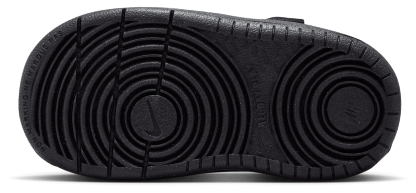 Nike Court Borough Low Recraft 童款 - Black/Black/Grey Fog - Image 5