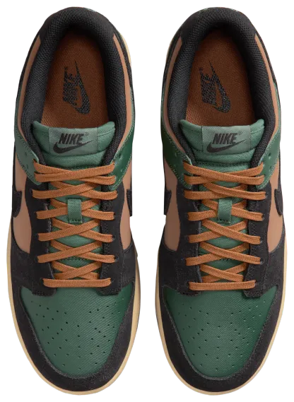 Nike Dunk Low Retro - Black/Fir/Light British Tan - Image 4