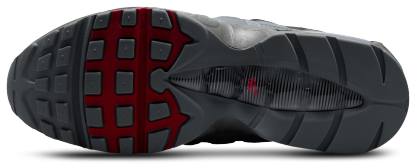 Nike Air Max 95 Big Bubble - Tough Red/Smoke Grey/Black - Image 5
