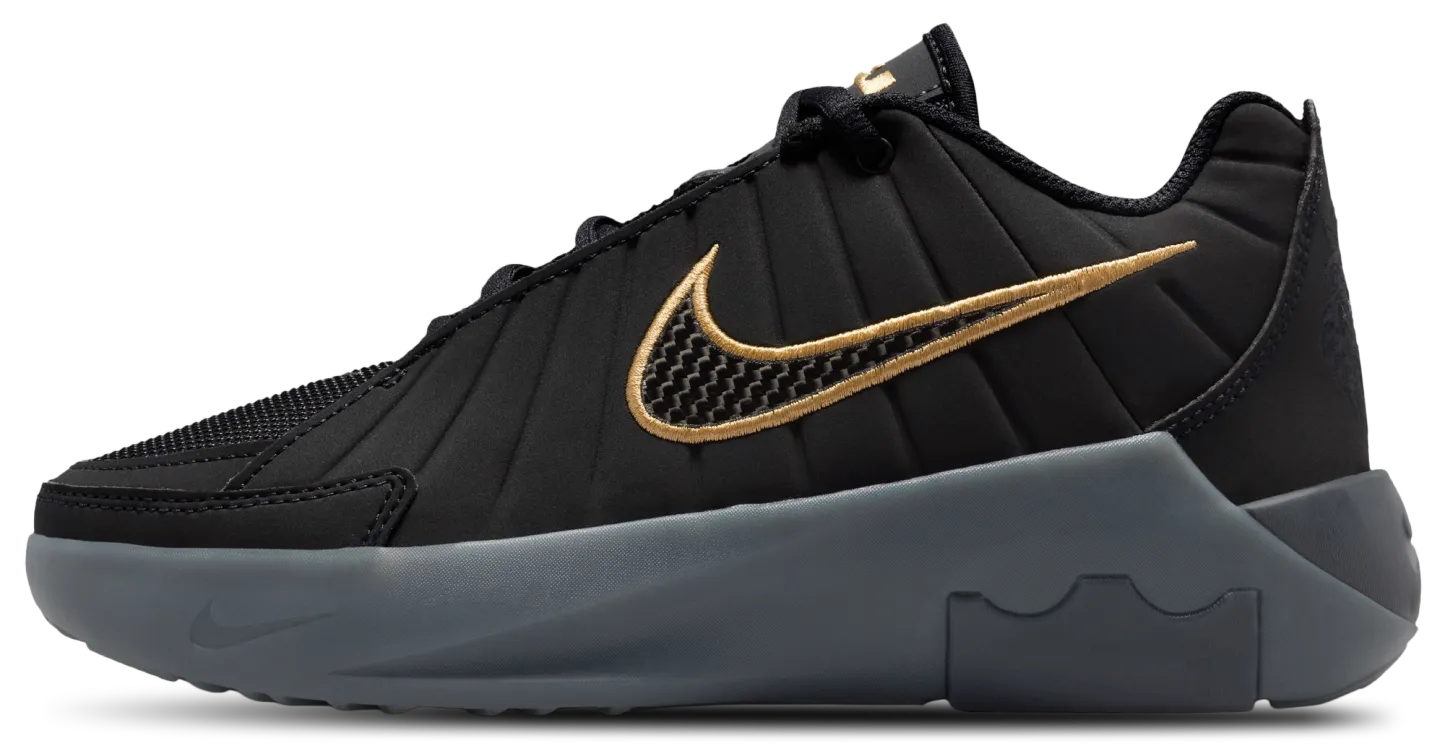 Nike Lebron Witness IX 童款 - Iron Grey/Dark Smoke Grey/Black - Image 2