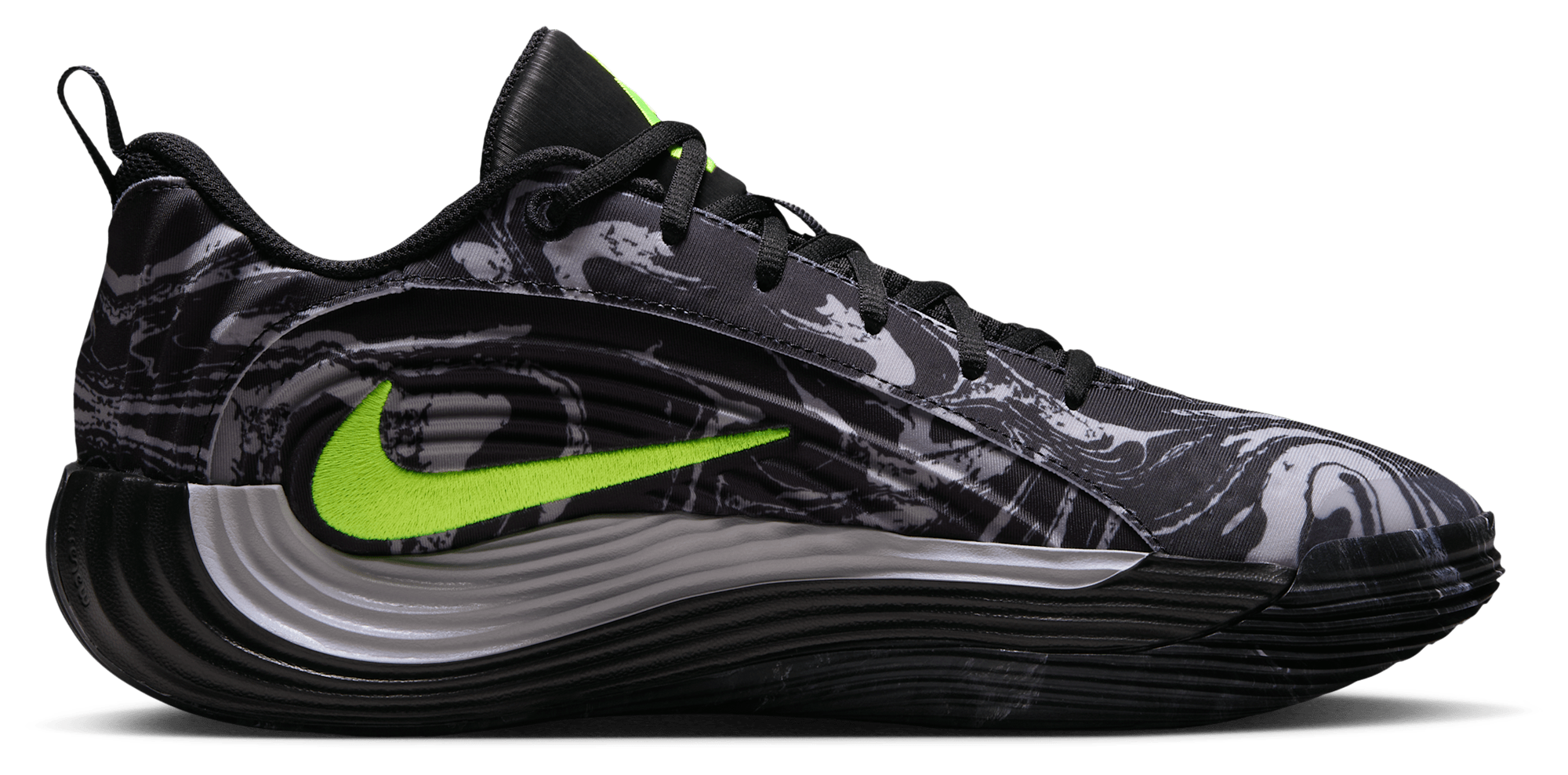 Nike Giannis Immortality 5 - Black/Volt/Light Smoke Grey - Image 1