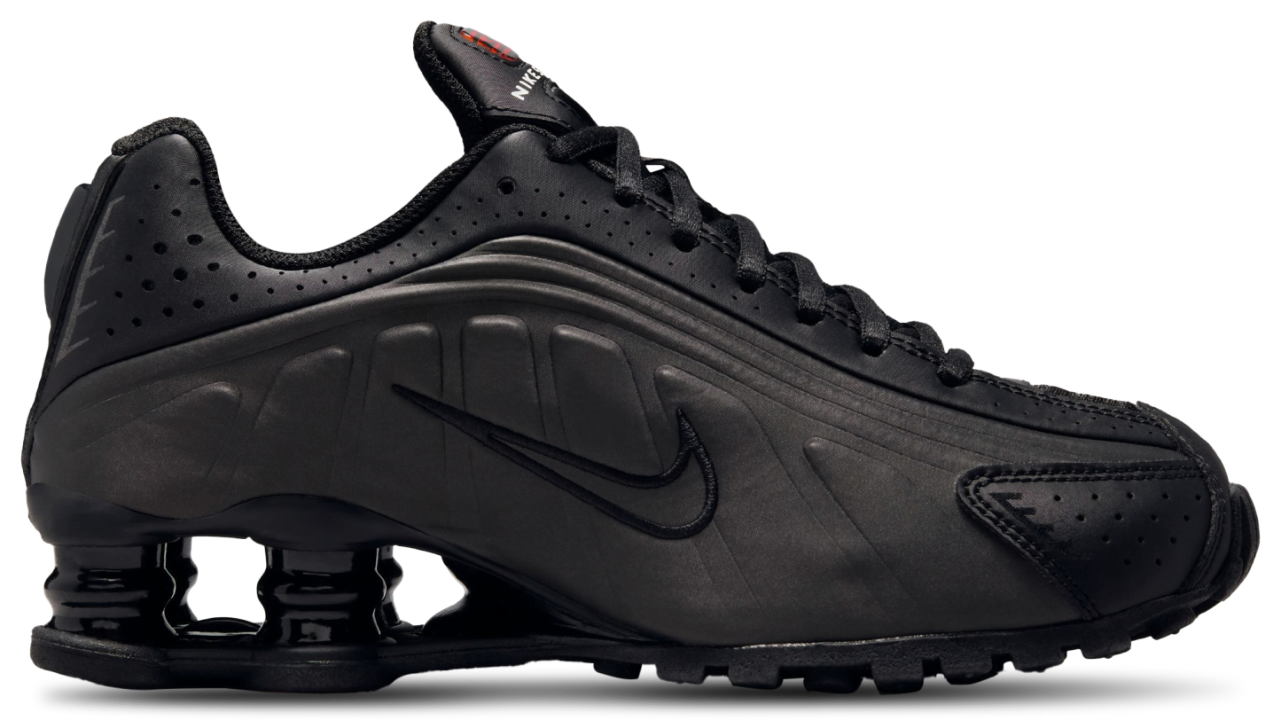 Nike Shox R4 童款 - Black/Black - Image 1