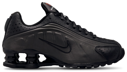 Nike Shox R4 童款 - Black/Black - Image 1