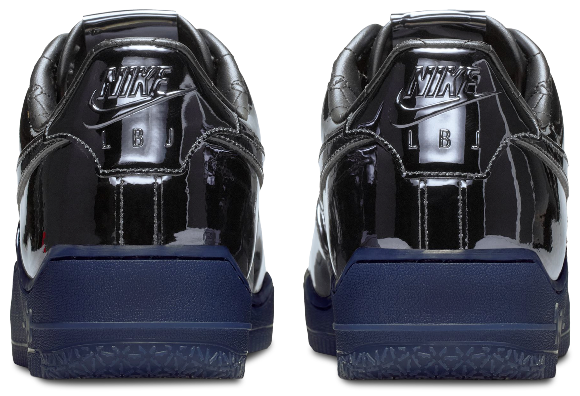 Nike Air Force 1 Low '07 - Black/Black/Gold - Image 3