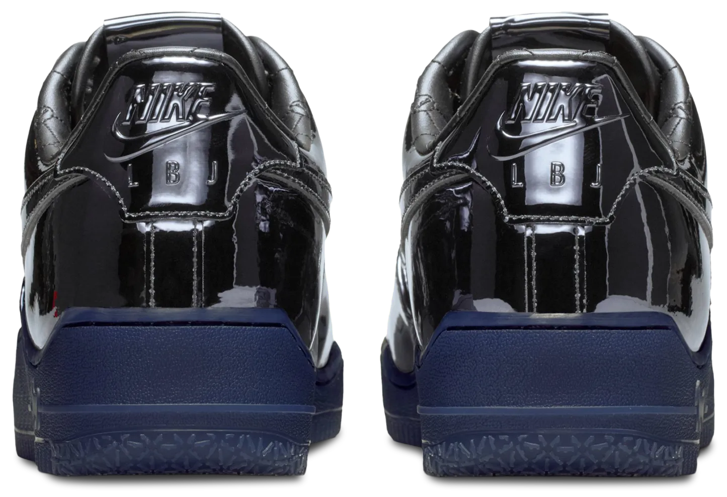 Nike Air Force 1 Low '07 - Black/Black/Gold - Image 3
