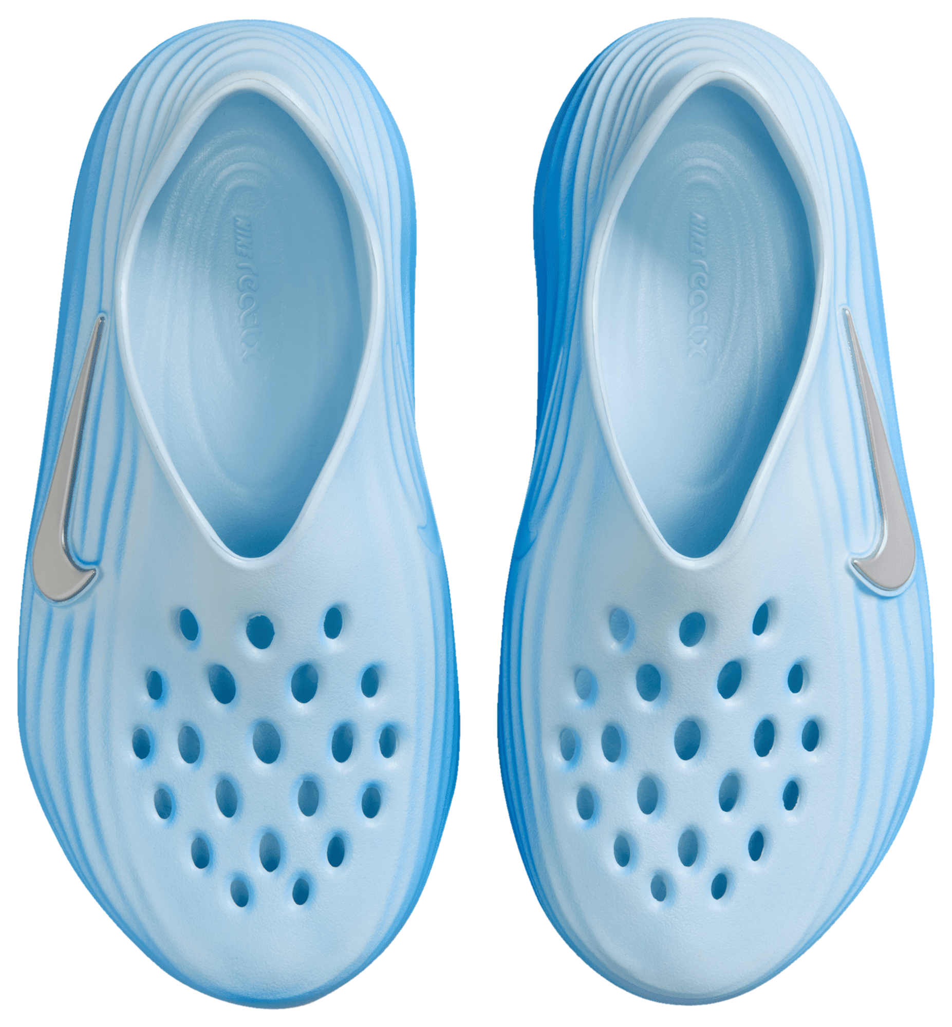 Nike Reactx ReJuven8 童款 - Glacier Blue/Metallic Silver - Image 4